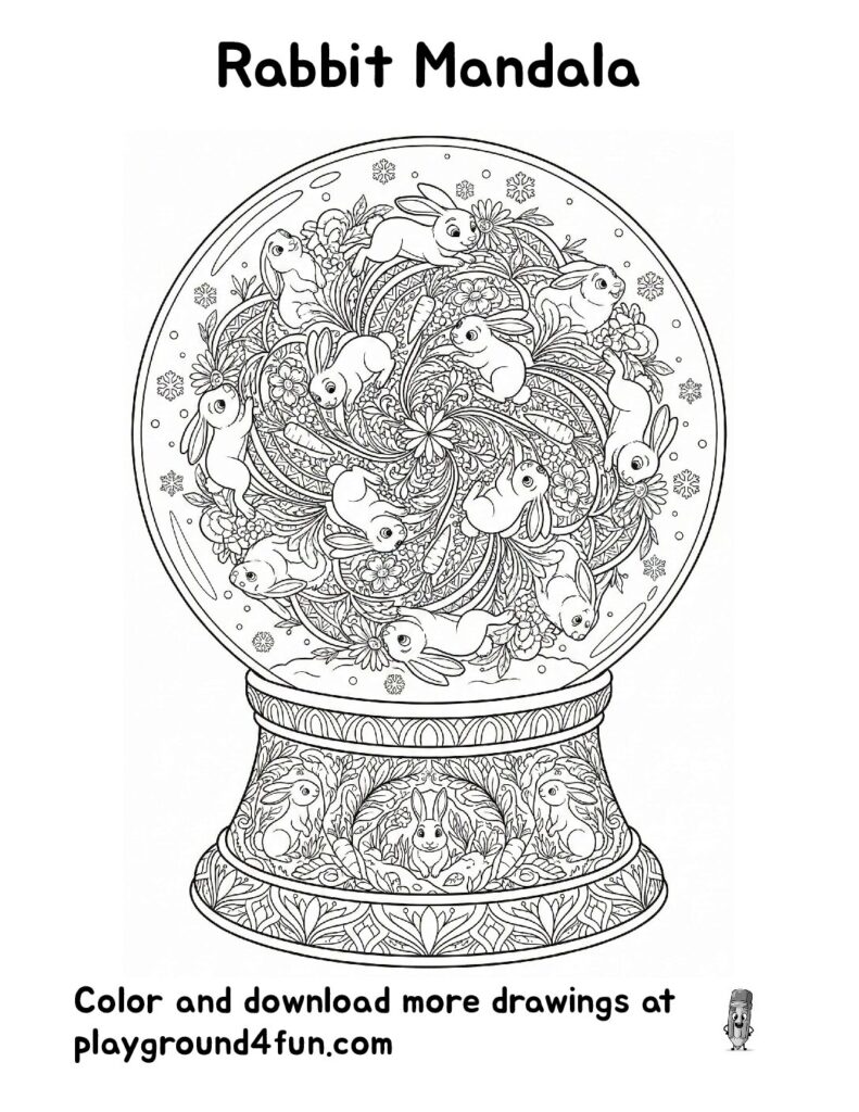 Rabbit Mandala
