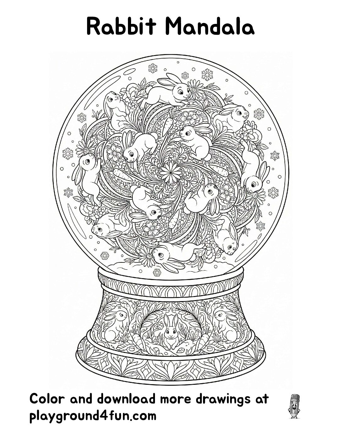 Rabbit Mandala