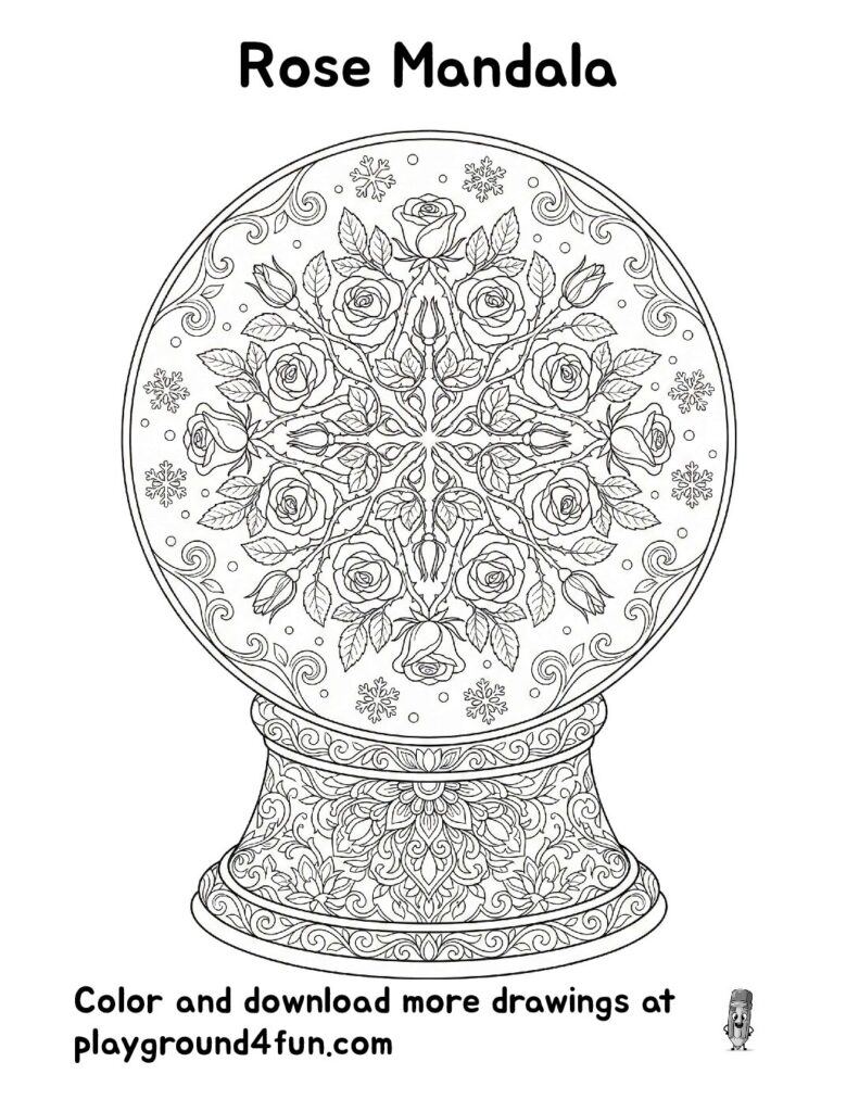 Rose Mandala
