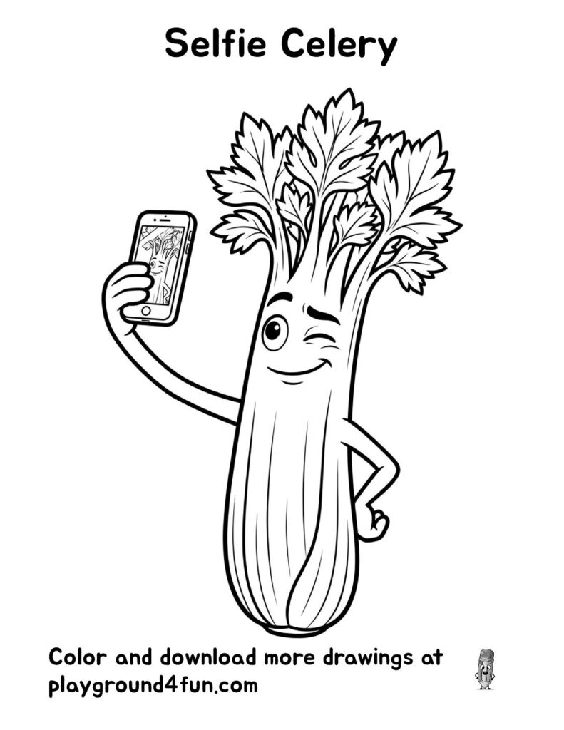 Selfie Celery