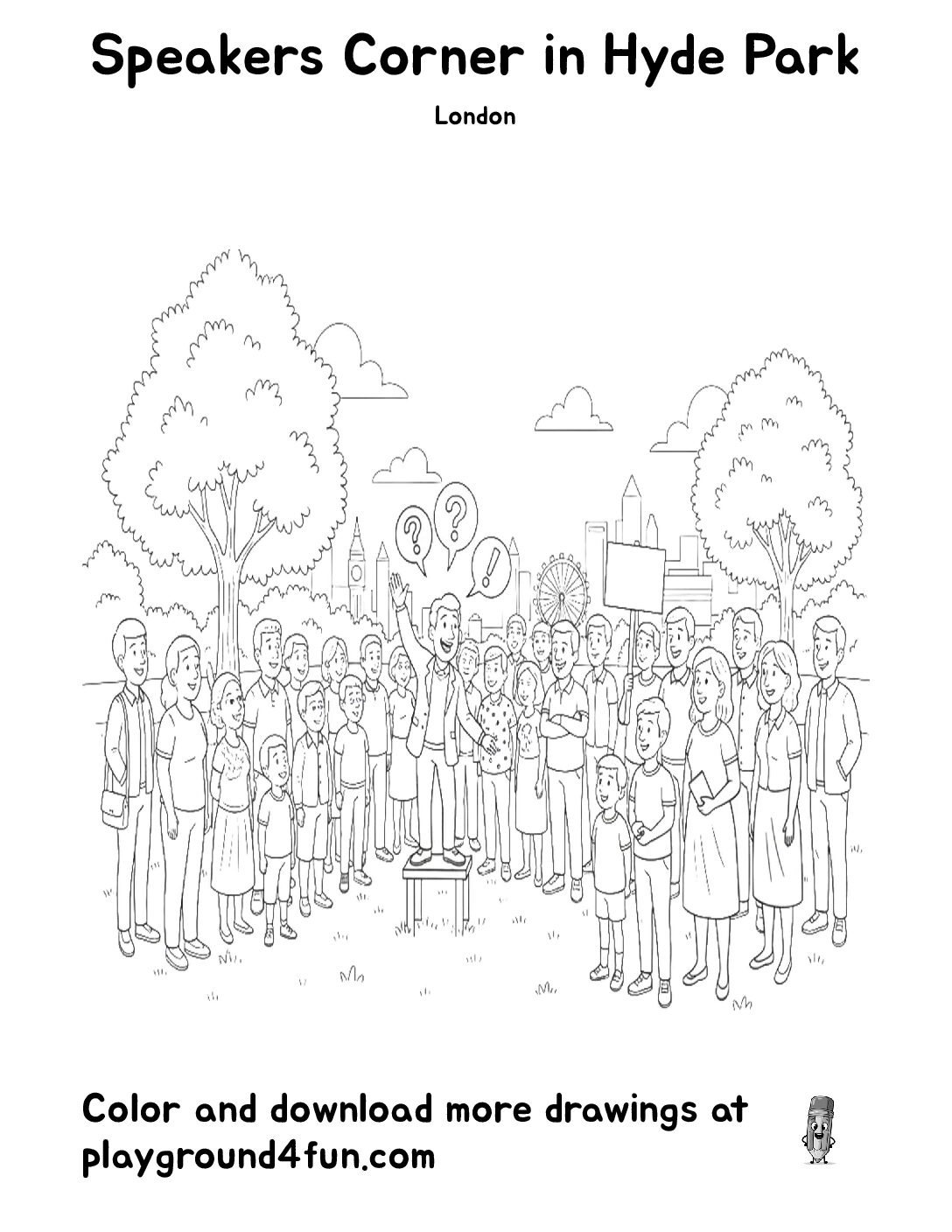 Speakers Corner in Hyde Park