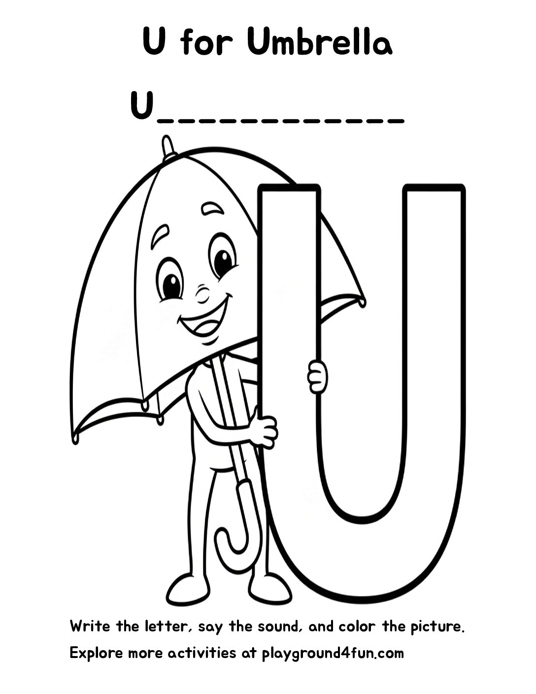 U for Umbrella