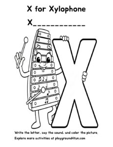 X for Xylophone