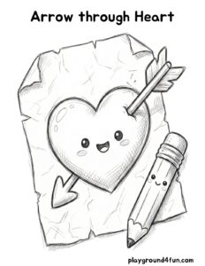Arrow through Heart