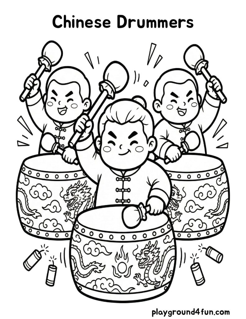 Chinese Drummers
