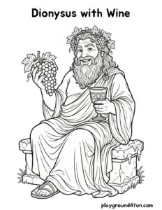 Dionysus with Wine