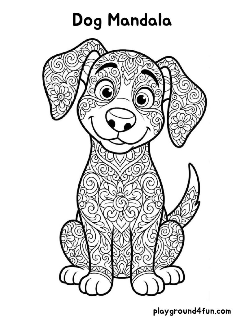 Dog Mandala