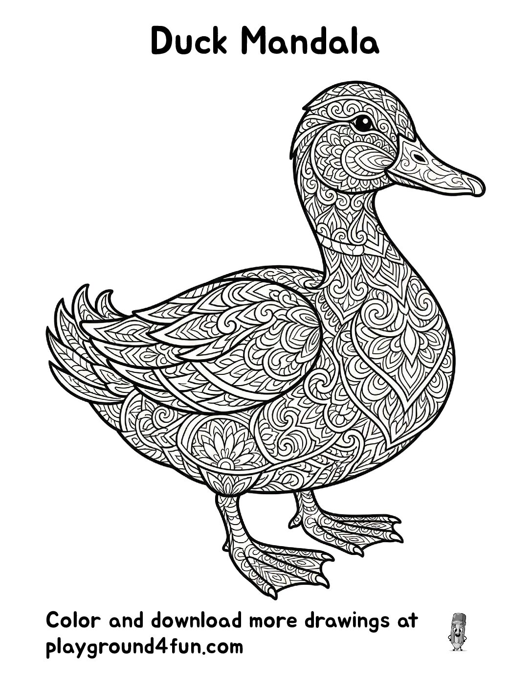 Duck Mandala