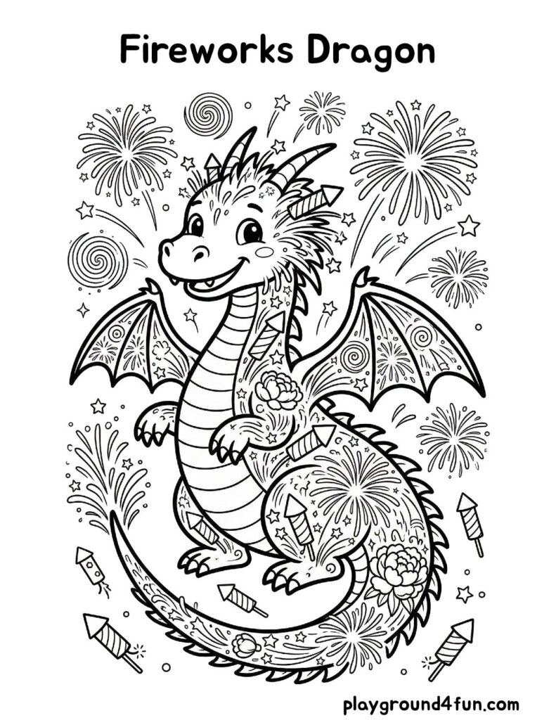 Fireworks Dragon
