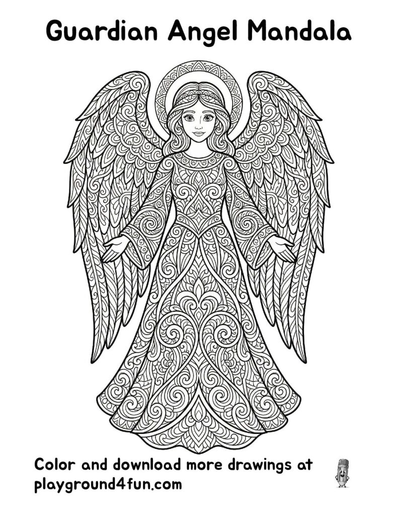 Guardian Angel Mandala