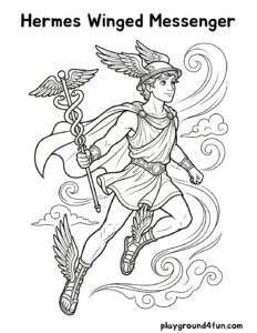 Hermes Winged Messenger