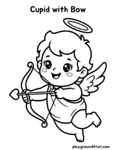Coloring pages: Love Letter pdf