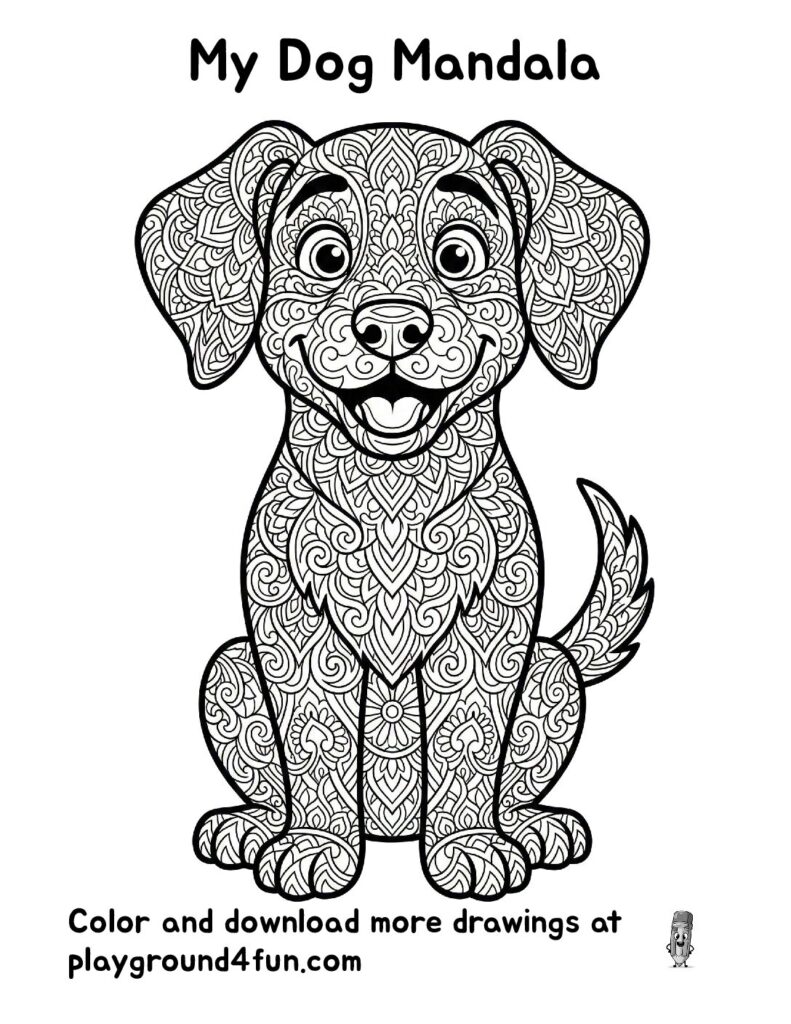 My Dog Mandala