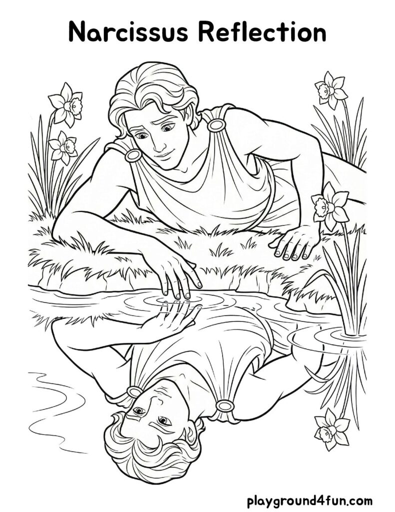 Narcissus Reflection