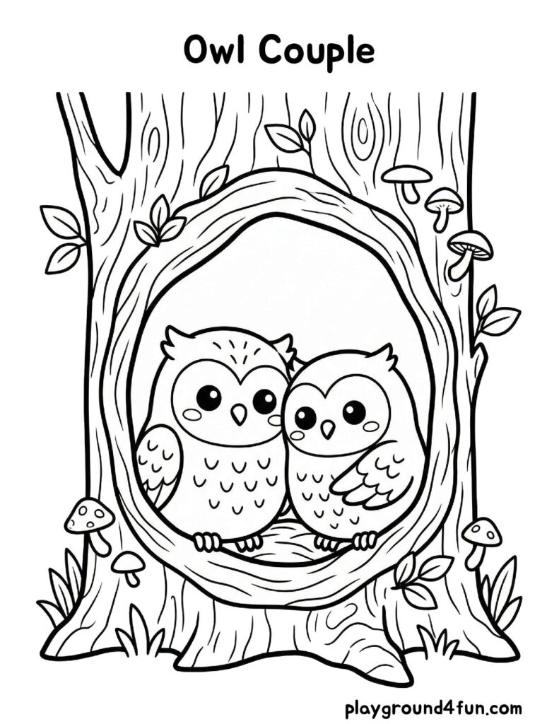 Owl Couple