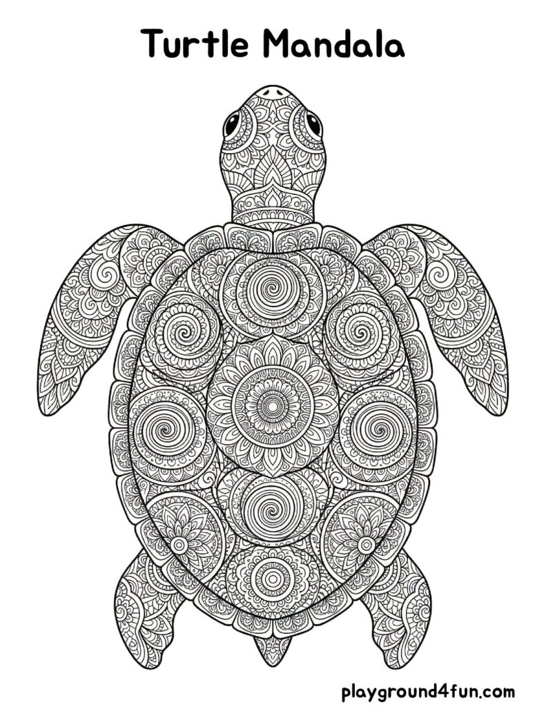 Turtle Mandala