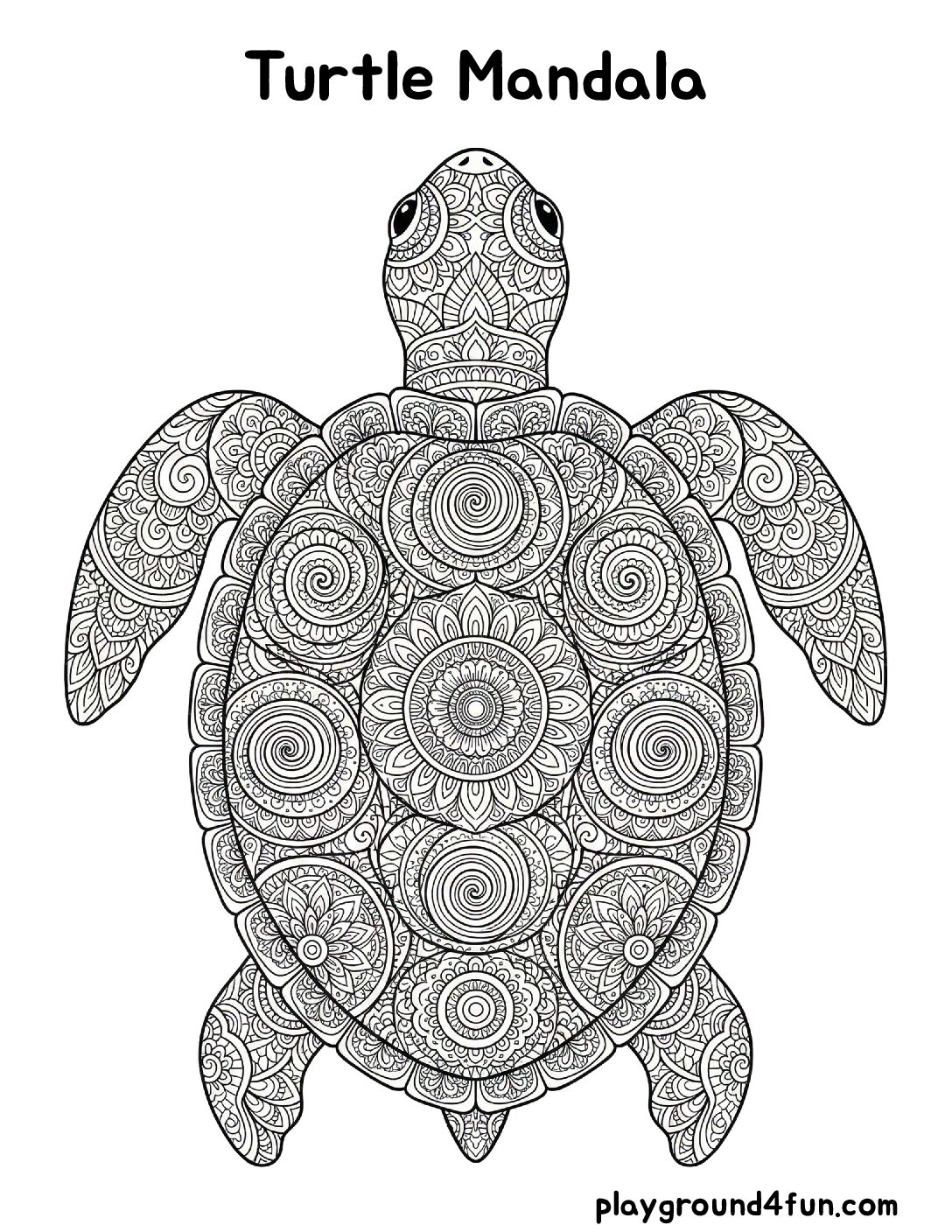 Turtle Mandala