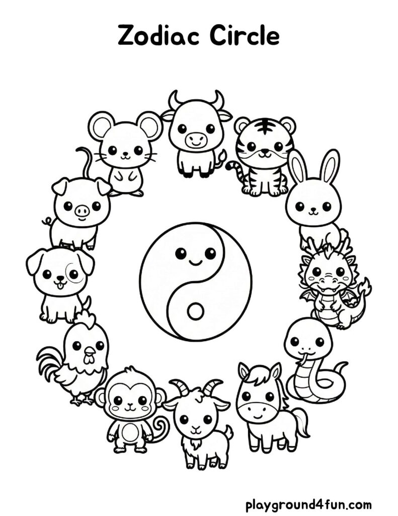 Zodiac Circle