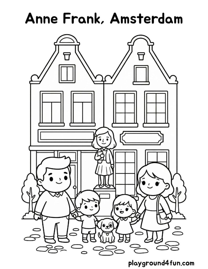 Anne Frank, Amsterdam