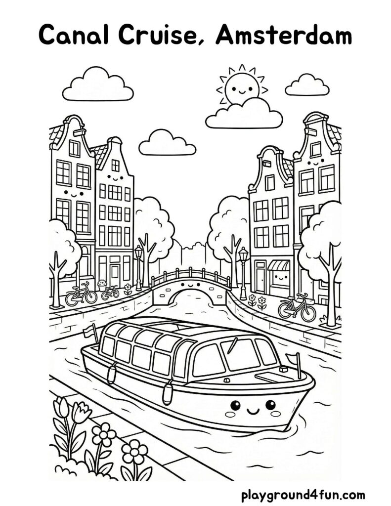 Canal Cruise, Amsterdam