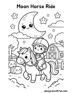 Moon Horse Ride