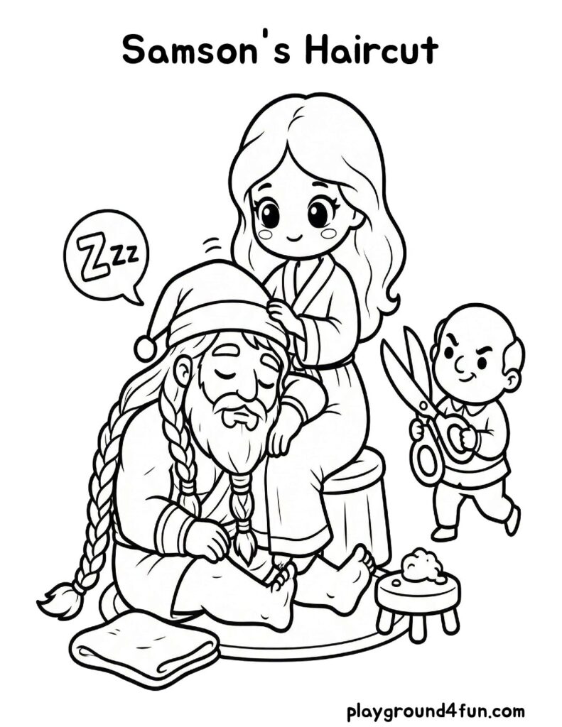 Samson’s Haircut
