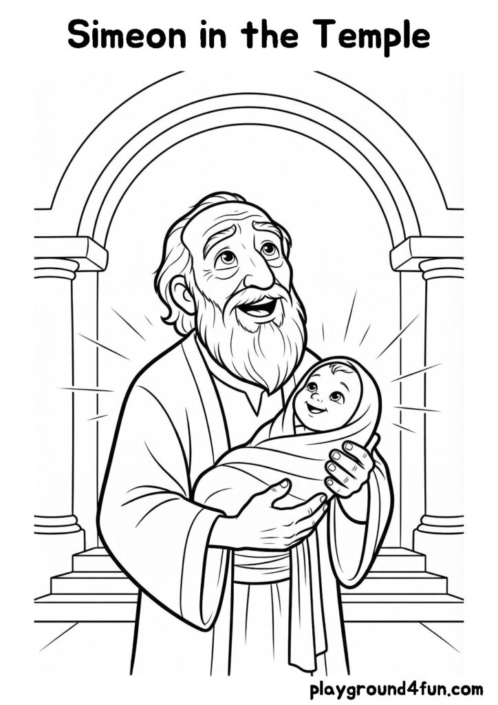 Simeon in the Temple