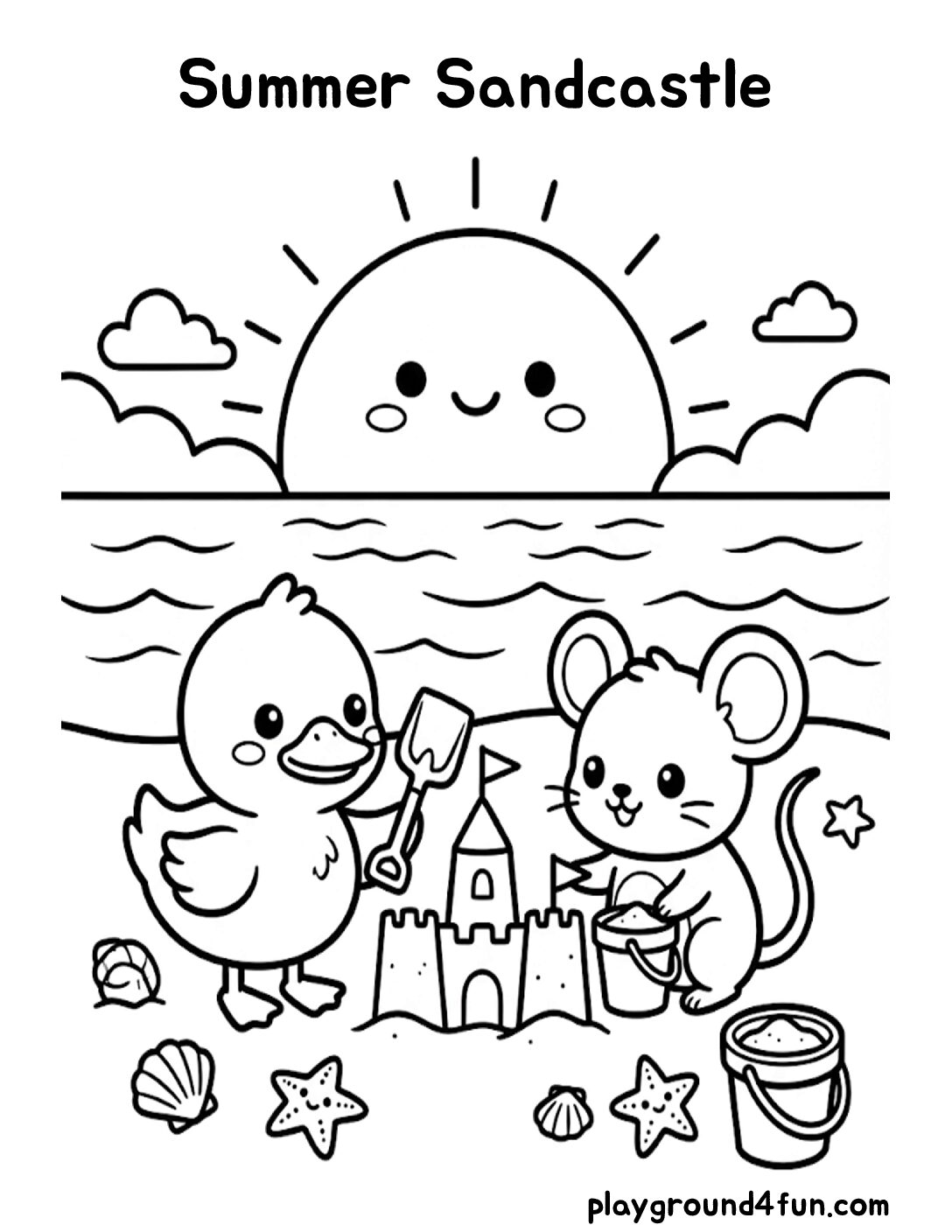 Summer Sandcastle
