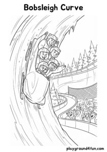 Coloring pages: Bobsleigh Curve pdf