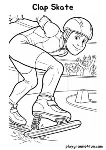 Coloring pages: Clap Skate pdf