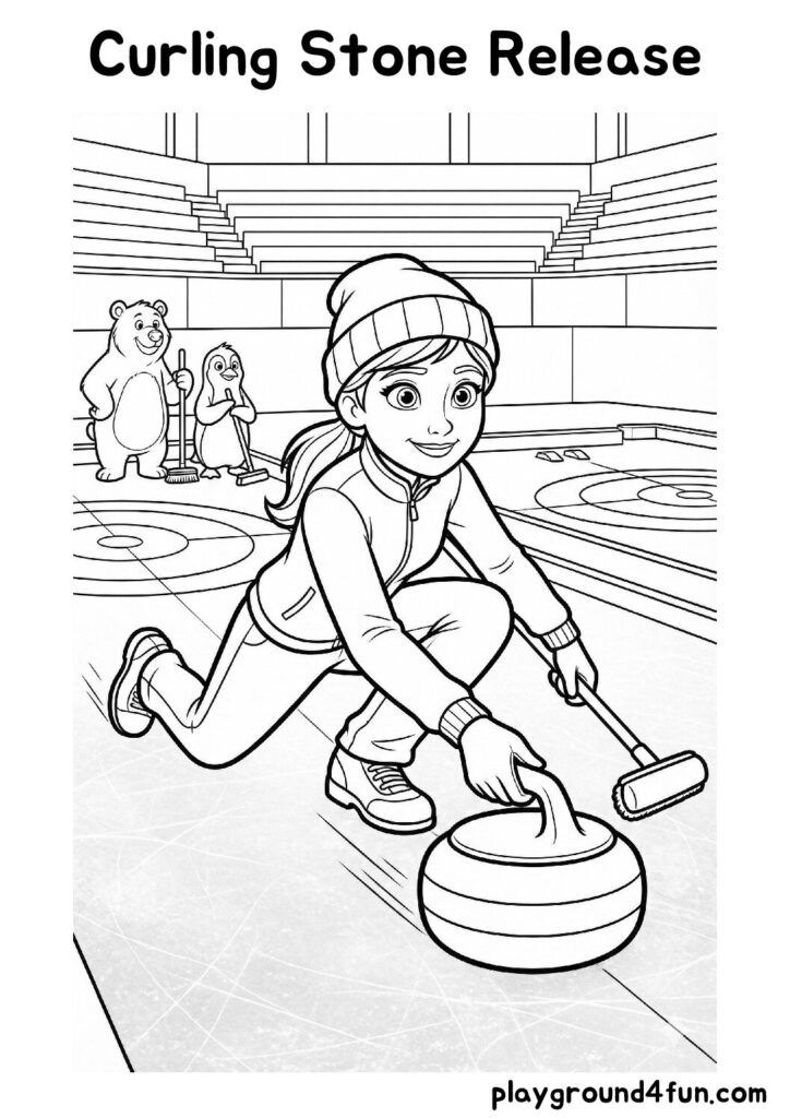 Curling Stone Release