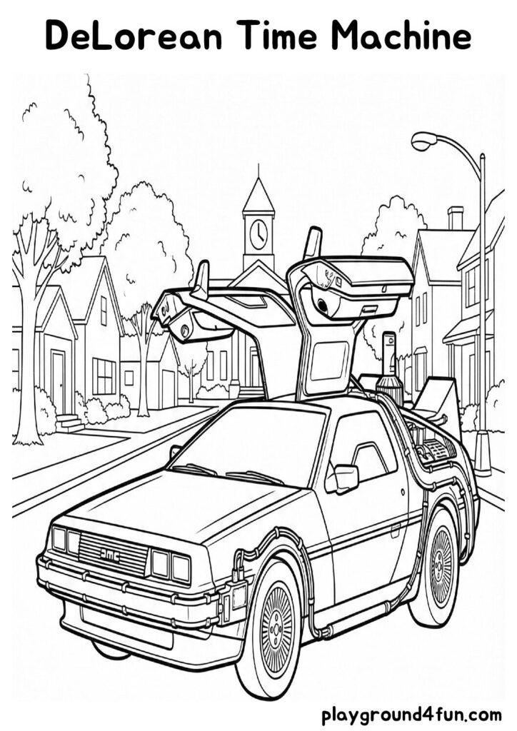 DeLorean Time Machine