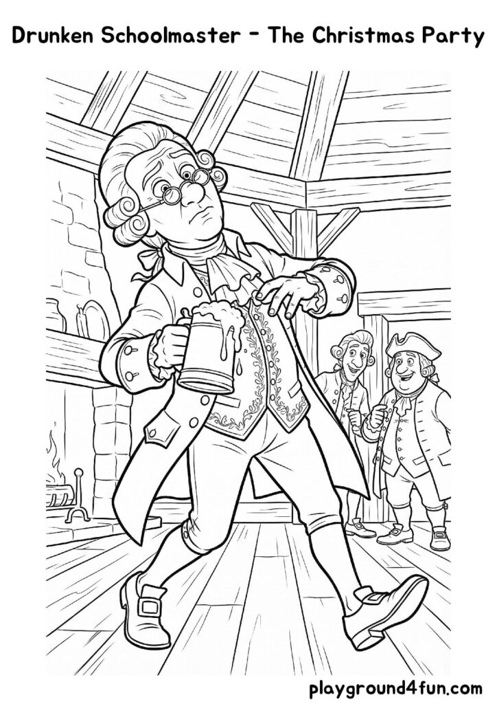 Drunken Schoolmaster – The Christmas Party
