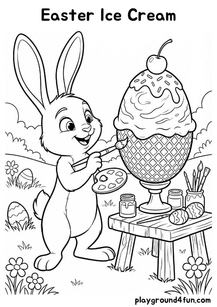 Easter Ice Cream