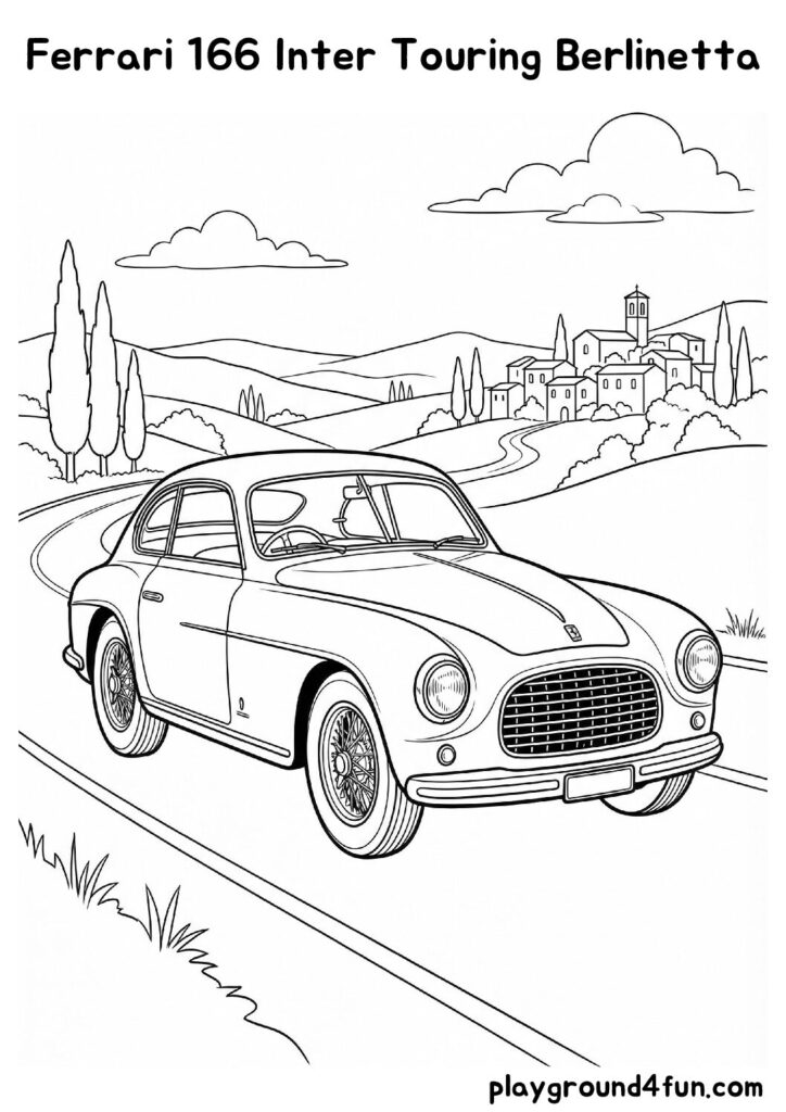 Ferrari 166 Inter Touring Berlinetta