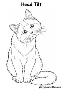 Coloring pages: Head Tilt pdf