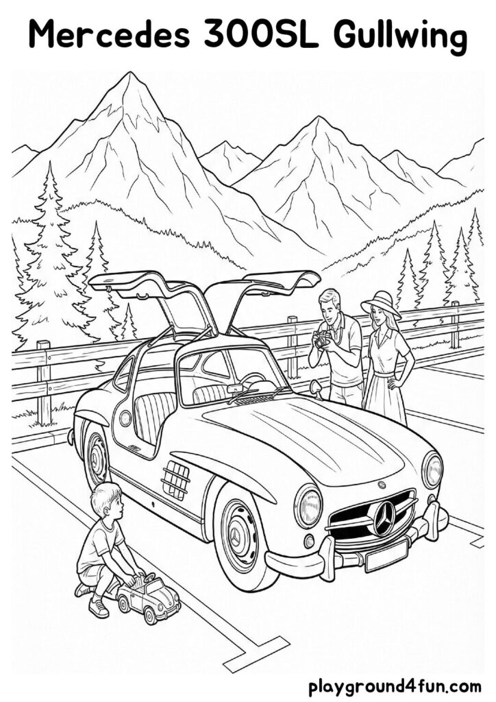 Mercedes 300SL Gullwing