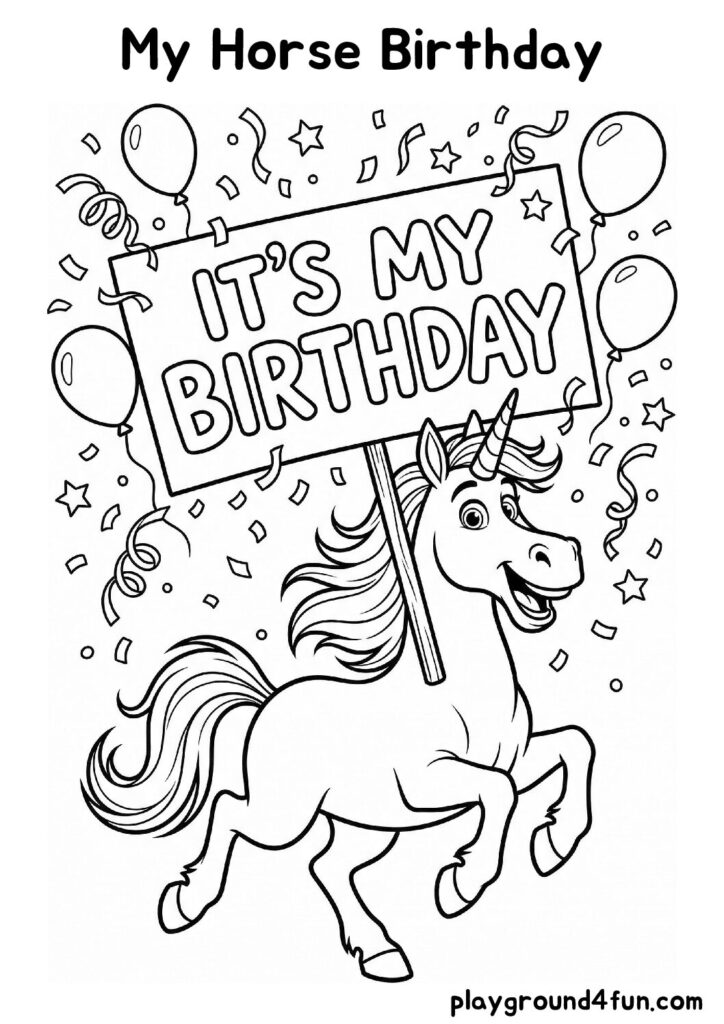 My Horse Birthday