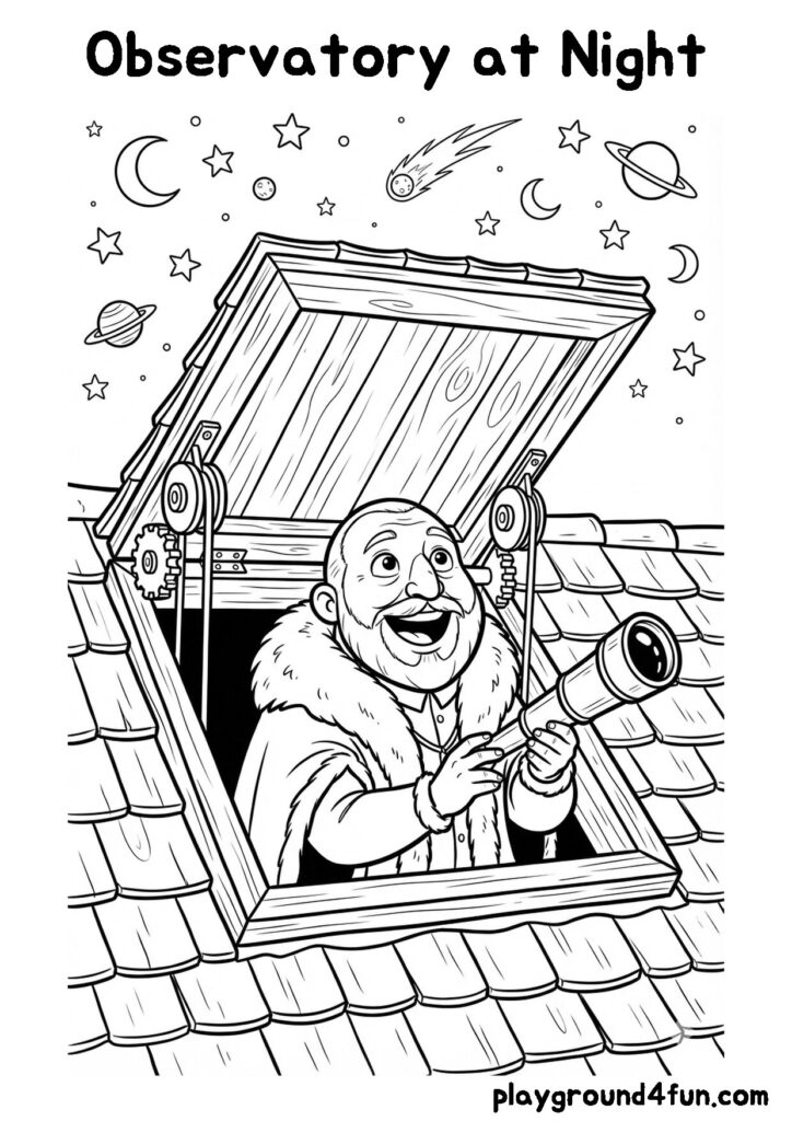 Observatory at Night