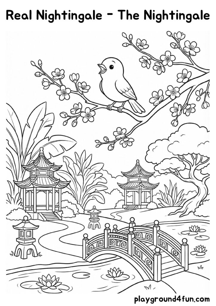 H. C. Andersen Coloring Pages