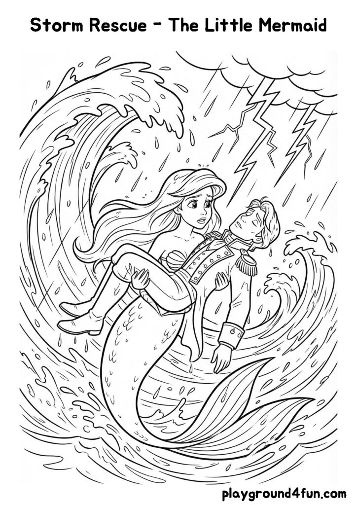 Storm Rescue – The Little Mermaid
