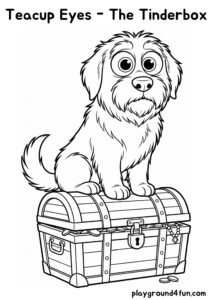 Coloring pages: Teacup Eyes The Tinderbox pdf