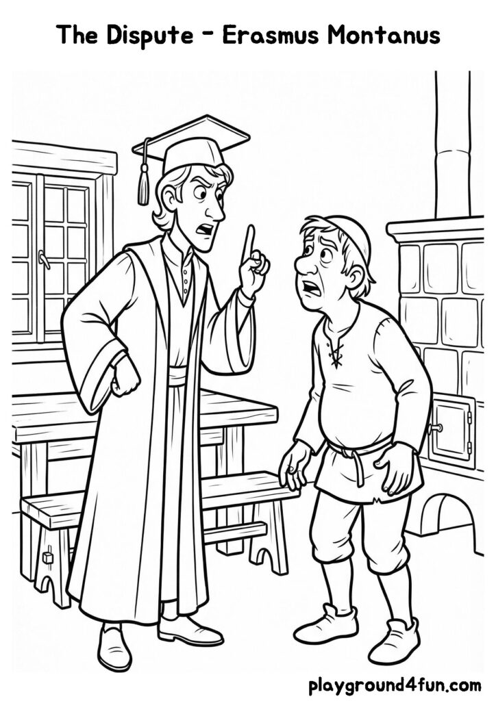 The Dispute – Erasmus Montanus