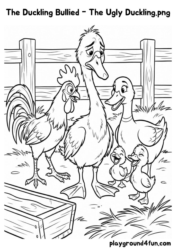 The Duckling Bullied – The Ugly Duckling