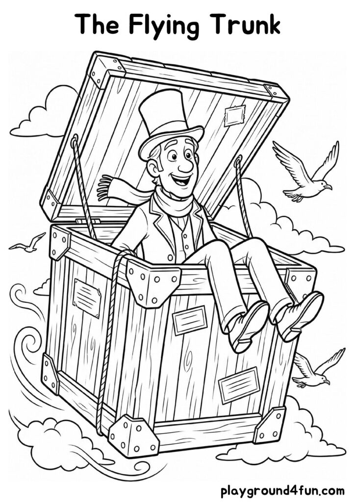 HC Andersen Coloring Pages