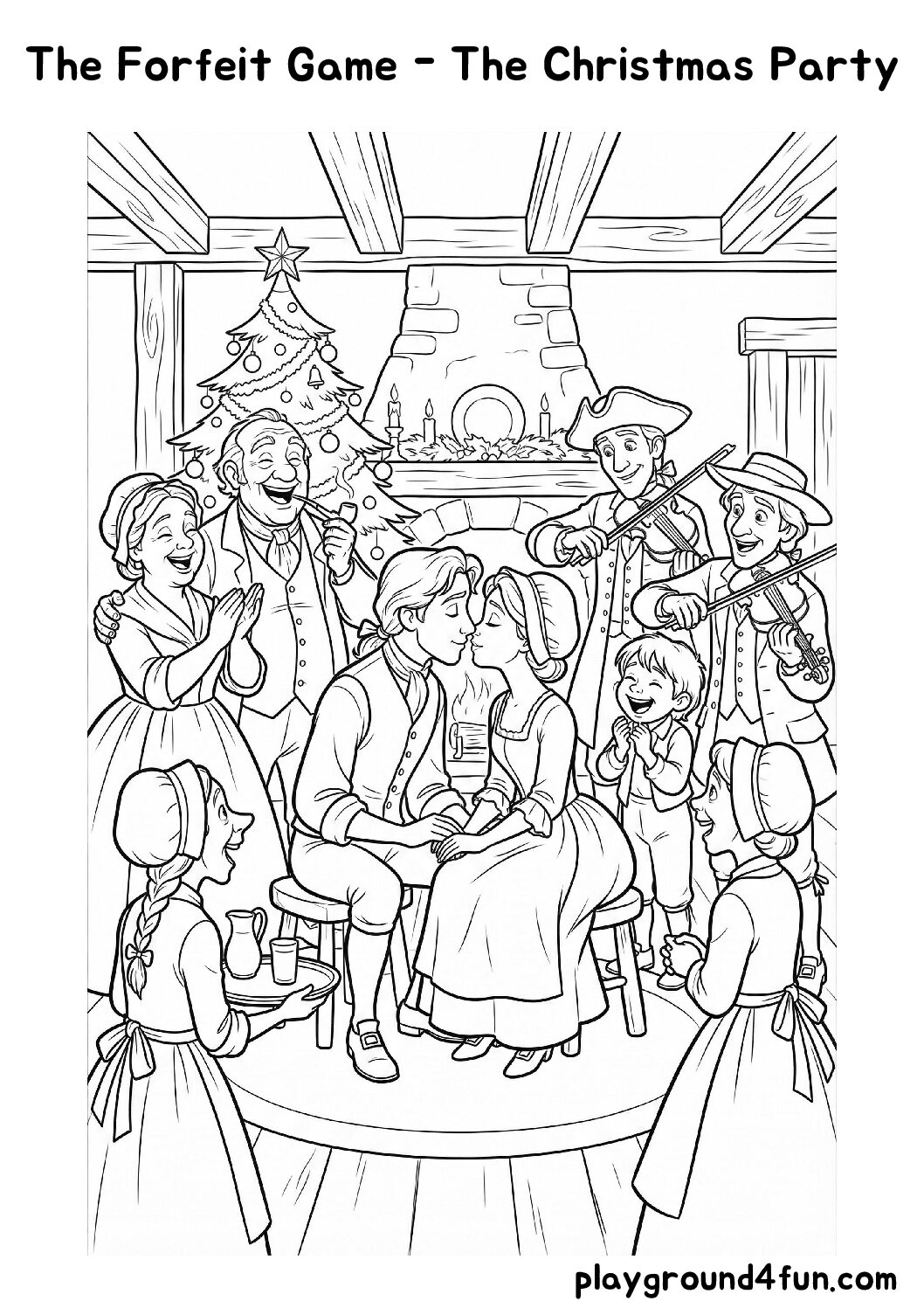 The Forfeit Game – The Christmas Party