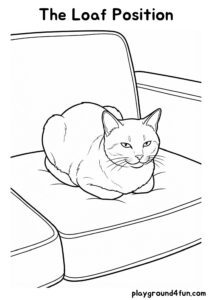 Coloring pages: The Loaf Position pdf