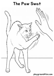 Coloring pages: The Paw Swat pdf