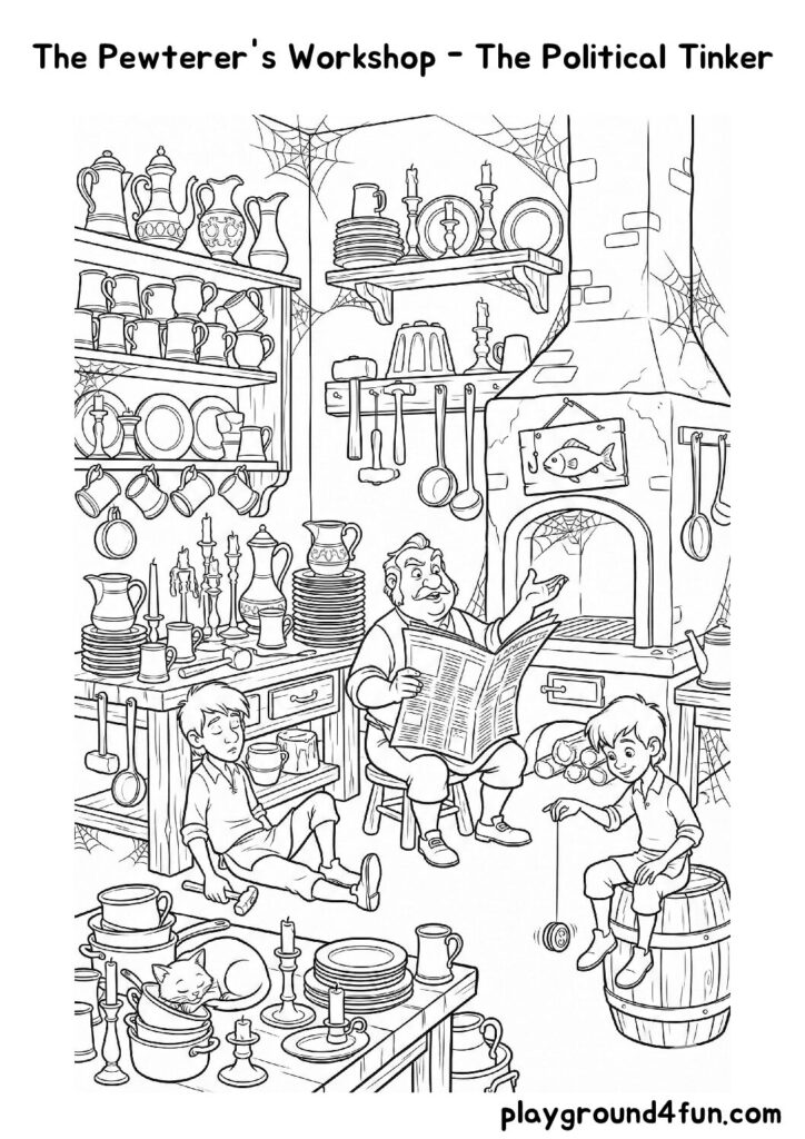 The Pewterer’s Workshop – The Political Tinker