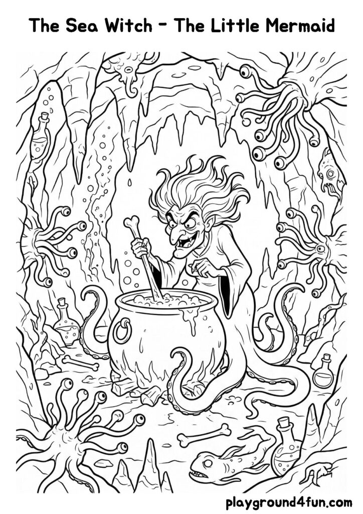 The Sea Witch – The Little Mermaid